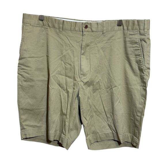 Polo Golf Ralph Lauren Classic Fit Chino Shorts Khaki Flat Mens Size 40 - Picture 1 of 7